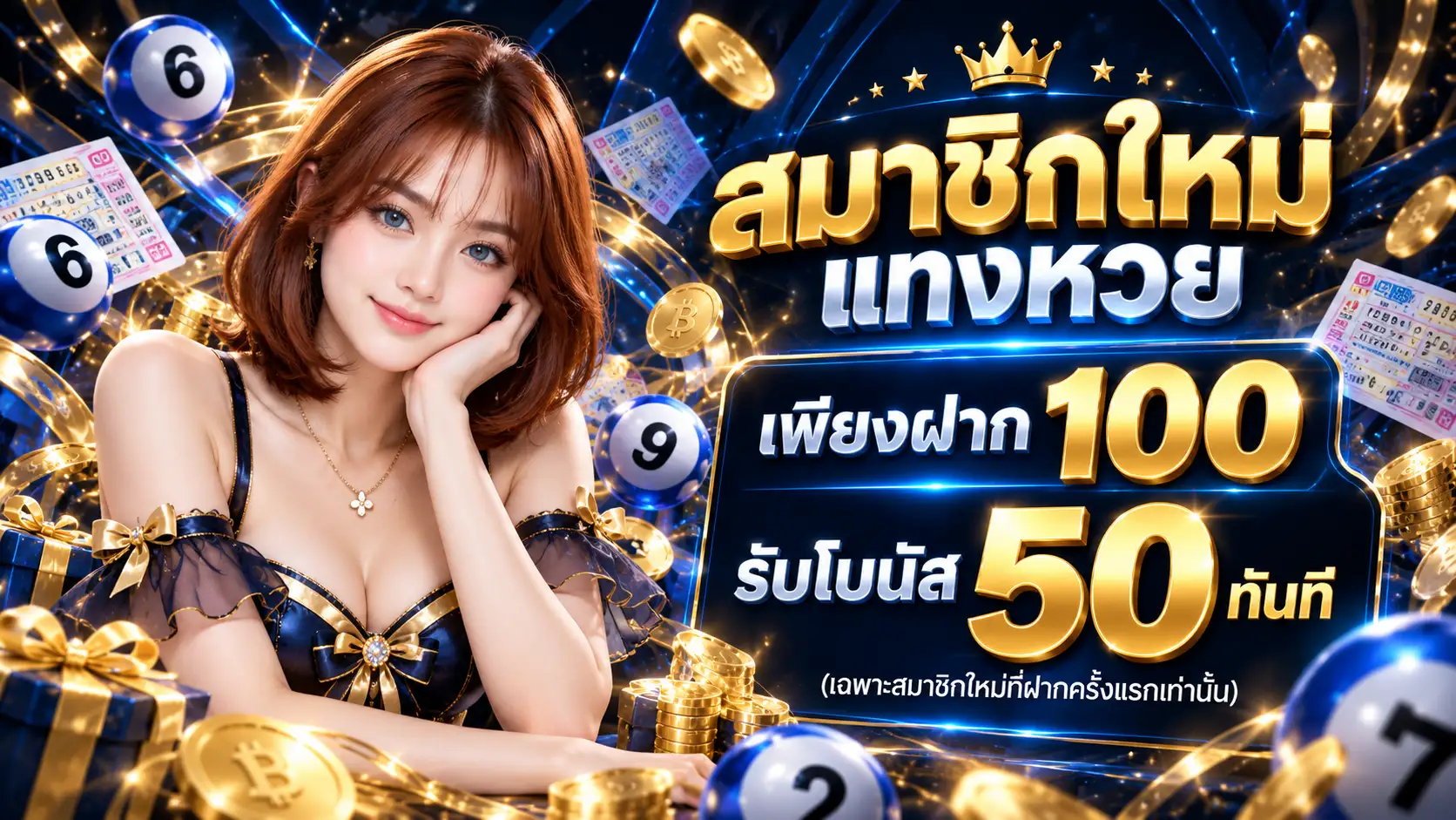 EZPLAY42 โปรสมาชิกแทงหวย เพียงฝาก 100 รับโบนัส 50 ทันที